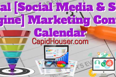 digital marketing content calendar - full service digital marketing agency