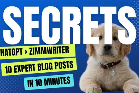 chatgpt and zimmwriter 10 blogs in 10 minutes