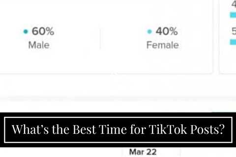 What’s the Best Time for TikTok Posts?