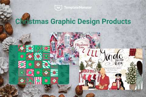 New Year & Christmas Graphic Design Products for 2022