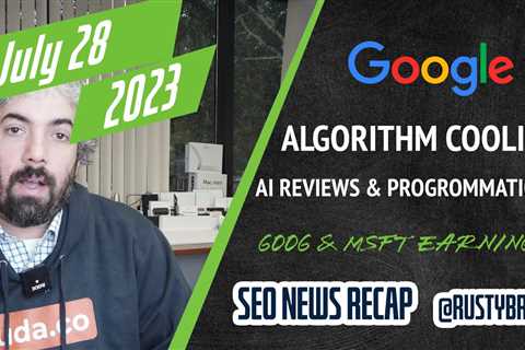 Search News Buzz Video Recap: Google Ranking Cooling But Chatter Heated,  AI Reviews, TLDs,..