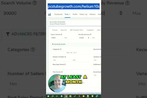 Unlock Secrets to Profitable Keywords - Helium10 Review BLACKBOX