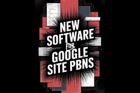 Mass Create Google Site PBNs with NEW Software!