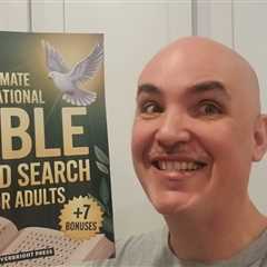 LEARNING WITH FUN?  Ultimate Inspirational Bible WordSearch Review Unboxing