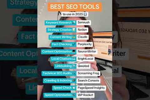 Best SEO Tools For 2025 #SEO #SEOtools #googlerankings