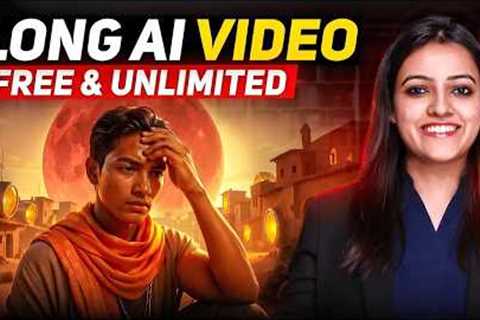 How to Make Long AI Videos in a Single Click with FREE AI Video Generator | AI Video Kaise Banaye